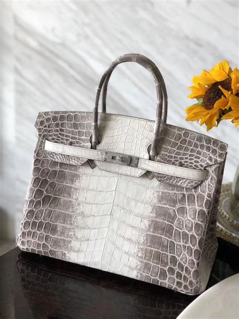 hermes birkin pink crocodile price|hermes himalayan birkin 25 price.